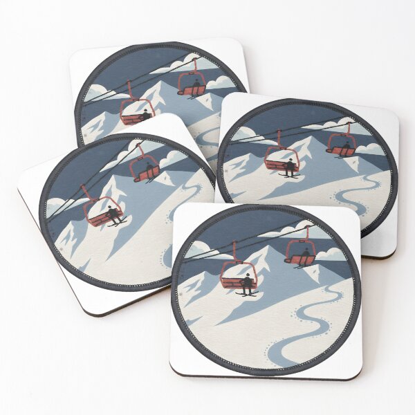 Item preview, Ski Day Patch designed and sold by LivingInThinAir.