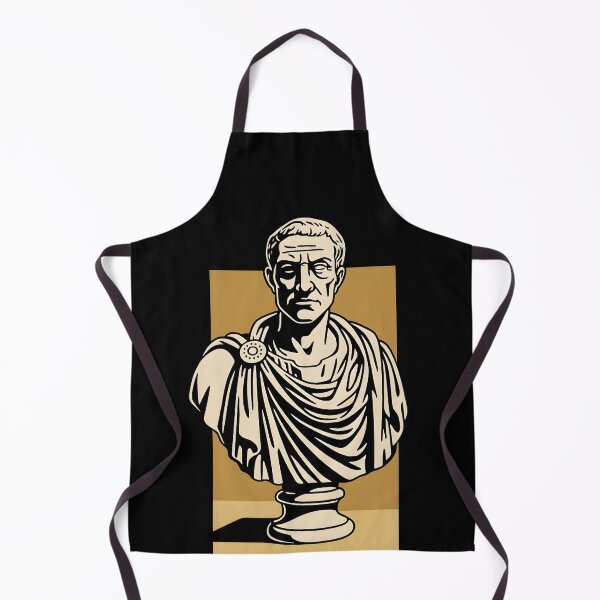 Item preview, Julius Caesar Bust Shirt – Roman Emperor Duotone Gradient Tee designed and sold by WAUZ.