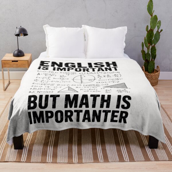 Item preview, English Is Important but Math Is Importanter Math Teacher designed and sold by ControlCenter.