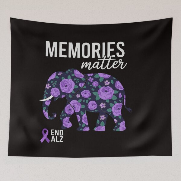 Item preview, End Alzheimers Memories Matter Alzheimers Awareness designed and sold by ControlCenter.