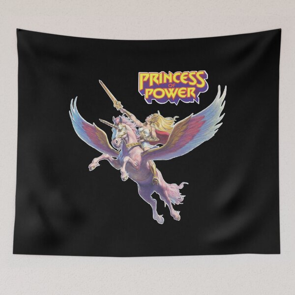 Item preview, Vintage Style SHE RA Card back Style Character art - She Ra on Swift Wind Classic  designed and sold by gennan14325.