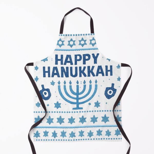 Item preview, Happy Hanukkah Ugly Sweater T-Shirt | Funny Jewish Holiday Menorah Tee designed and sold by Jerusalem Shuk.