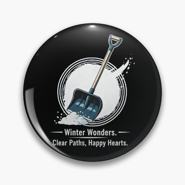 Item preview, Snow shovel. Snow removal. designed and sold by MyHappyArtShop.