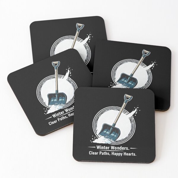 Item preview, Snow shovel. Snow removal. designed and sold by MyHappyArtShop.