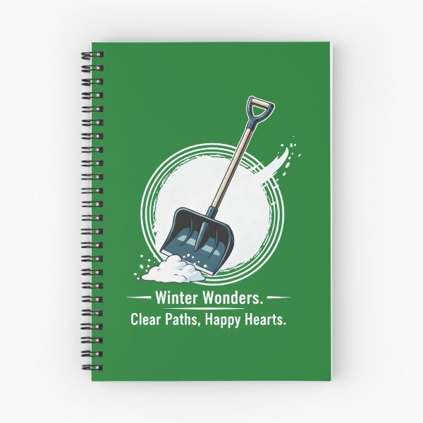 Item preview, Snow shovel. Snow removal. designed and sold by MyHappyArtShop.