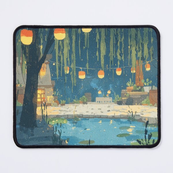 Item preview, Lantern Night by the Riverside designed and sold by Dusk Atelier.
