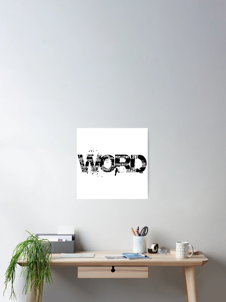 Thumbnail 2 of 3, Poster, Word designed and sold by Thread7.