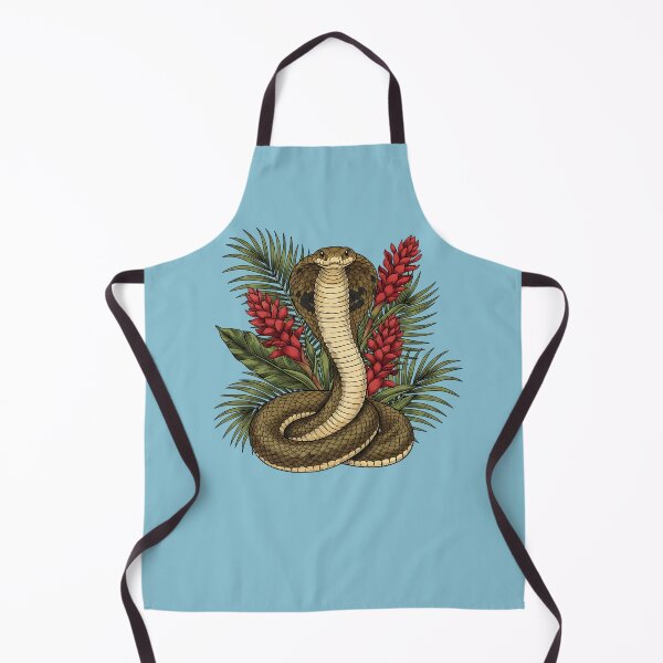 Item preview, King Cobra Snake Rising with Red Ginger designed and sold by BirdsnStuff.