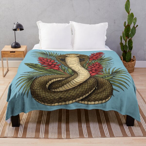 Item preview, King Cobra Snake Rising with Red Ginger designed and sold by BirdsnStuff.