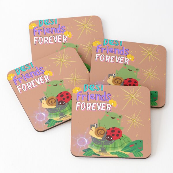 Item preview, Best Friends Forever - Cute Animal Friends Frog Ladybug Snail Art designed and sold by Extremeallie.