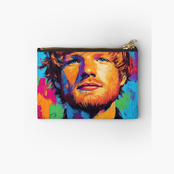 Item preview, Ed Sheeran Red Wild Hearts and Butterflies Pullover Activity Poster designed and sold by AdellAddie.