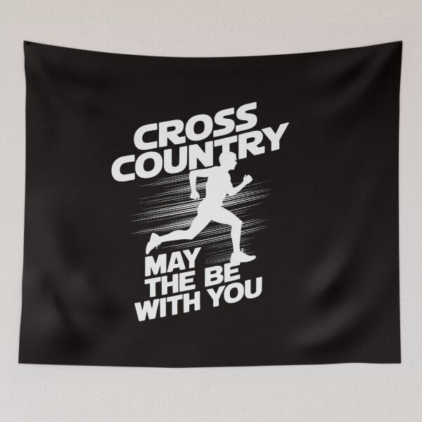Item preview, Cross Country May the Course be with you track running gift designed and sold by RatCurry.