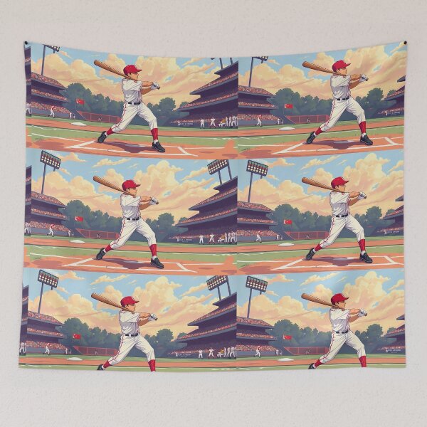 Item preview, USA Dynamic Action Scenes Spirit Sports Athlete Colors designed and sold by ART ATTACK ZONE.
