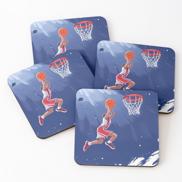 Item preview, Dunk Dynamic Action Scenes Spirit Sports Athlete Colors designed and sold by ART ATTACK ZONE.