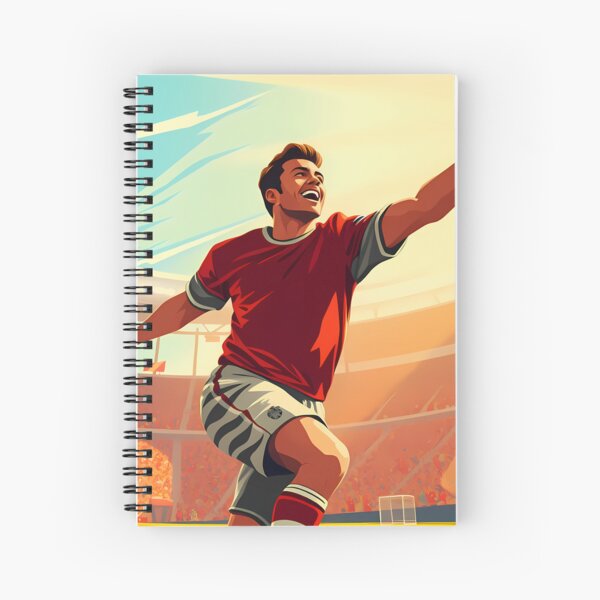 Item preview, Soccer Dynamic Action Scenes Spirit Sports Athlete Colors designed and sold by ART ATTACK ZONE.