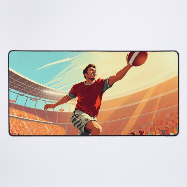 Item preview, Soccer Dynamic Action Scenes Spirit Sports Athlete Colors designed and sold by ART ATTACK ZONE.
