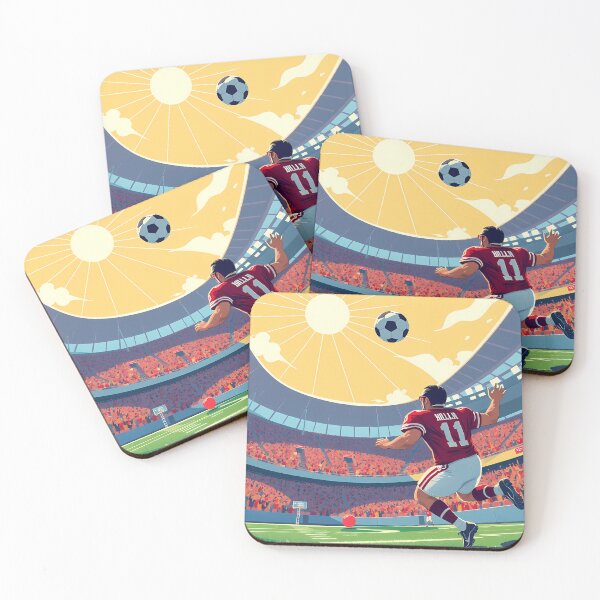 Item preview, Football Dynamic Action Scenes Spirit Sports Athlete Colors designed and sold by ART ATTACK ZONE.