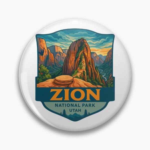 Item preview, Zion National Park Utah Canyon Sticker designed and sold by Ismeal Von.