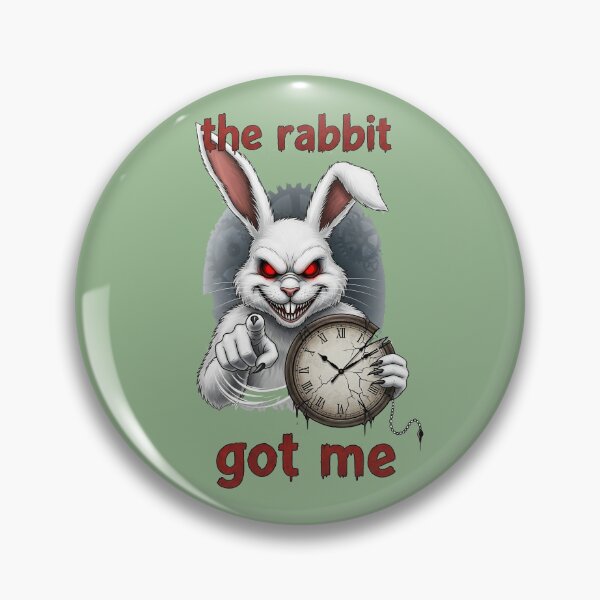 Item preview, The Rabbit Got Me Shirt - White Rabbit Meme Tee designed and sold by Pjotre7.