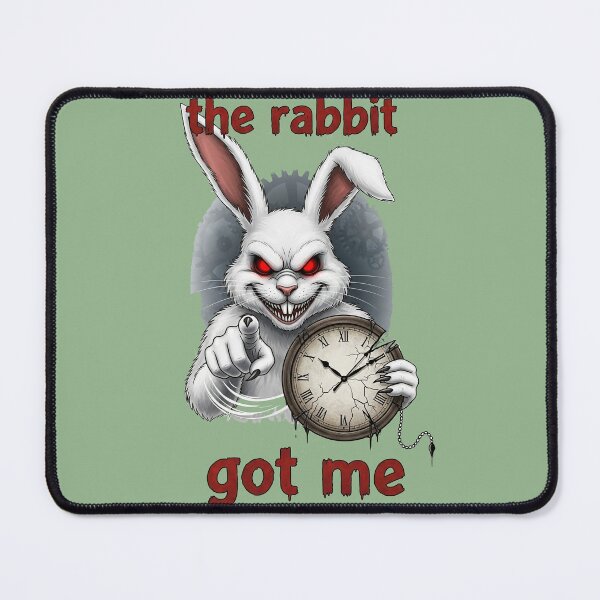 Item preview, The Rabbit Got Me Shirt - White Rabbit Meme Tee designed and sold by Pjotre7.
