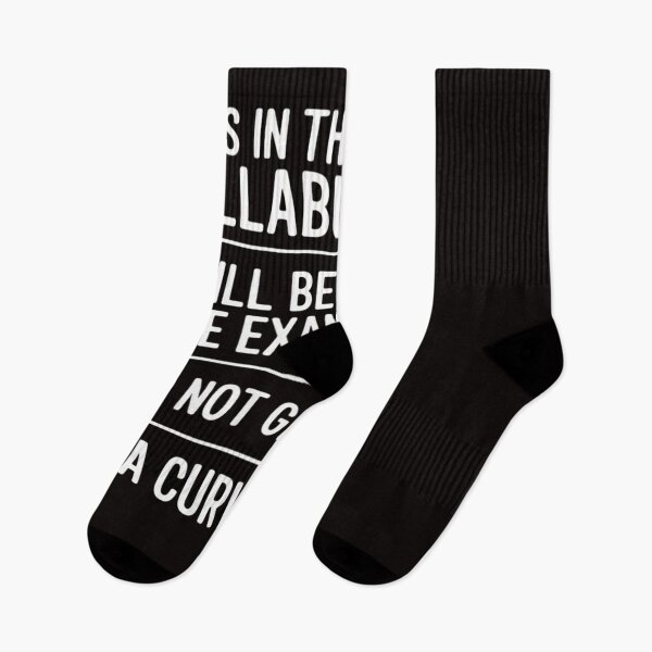 Item preview, College Professor Saying Its In The Syllabus University Exam designed and sold by RatCurry.
