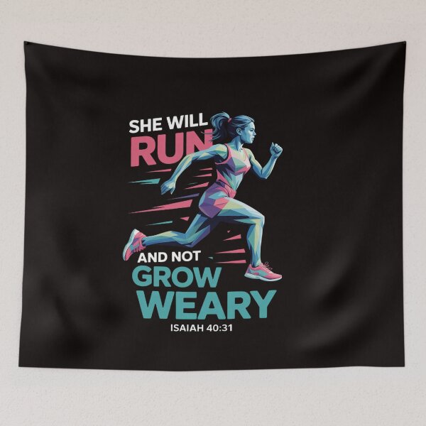 Item preview, Biblia de la carrera para chicas cristianas corredoras de cross country y trail running designed and sold by RatCurry.