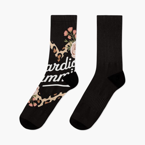 Item preview, Cardio Drumming Fitness Gym Leopard Floral Heart For Women designed and sold by RatCurry.