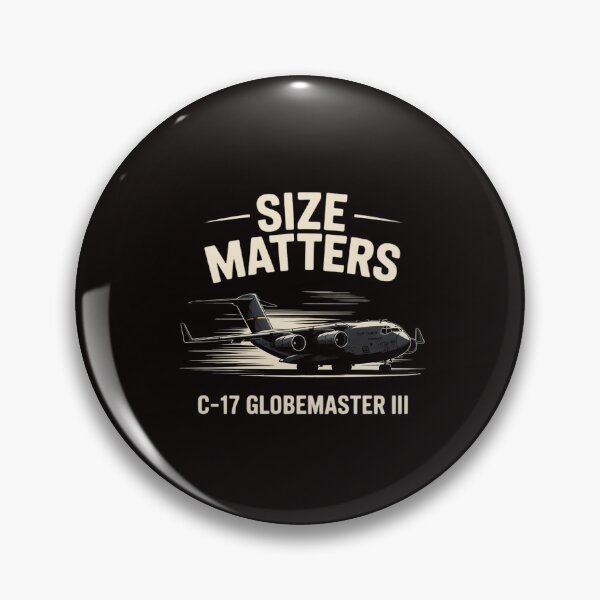 Item preview, C-17 Globemaster III Size Matters  Military Airplane designed and sold by RatCurry.