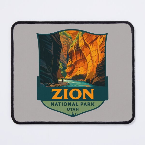 Item preview, Zion National Park Utah Canyon Sticker designed and sold by Ismeal Von.