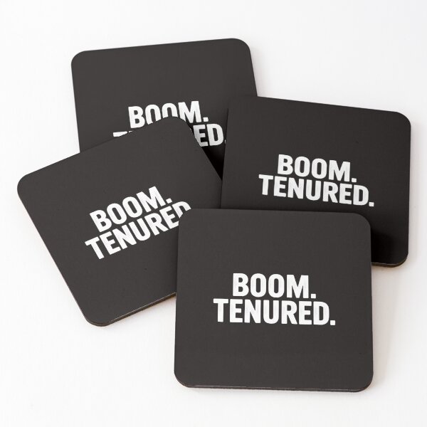 Item preview, Boom Tenured Professor Tenure Teacher Congratulations designed and sold by RatCurry.