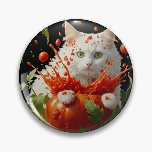 Item preview, Cat at tomat designed and sold by PumpkinStudioPL.