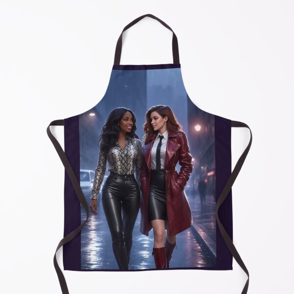 Item preview, Leather, Snakeskin & Love In the Rain designed and sold by Trina AI Art.