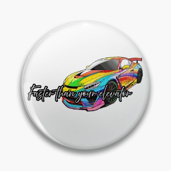Item preview, Fun Car Art - Faster Than Your Elevator  designed and sold by Hussar08.
