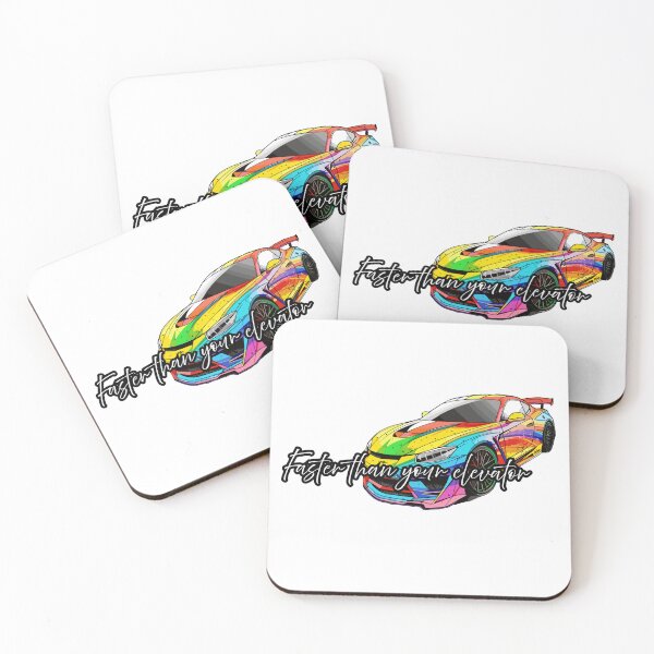 Item preview, Fun Car Art - Faster Than Your Elevator  designed and sold by Hussar08.