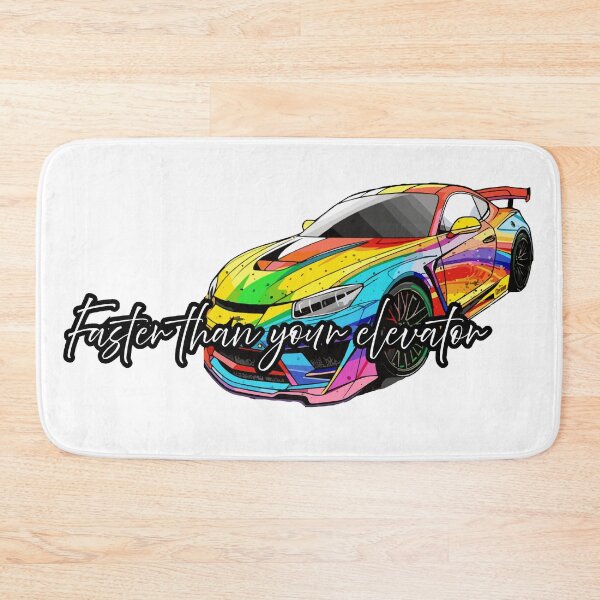Item preview, Fun Car Art - Faster Than Your Elevator  designed and sold by Hussar08.