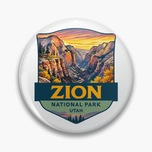 Item preview, Zion National Park Utah Canyon Sticker designed and sold by Ismeal Von.