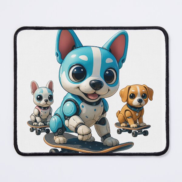 Item preview, Robotic dogs on skateboards designed and sold by Ed2Emotion.