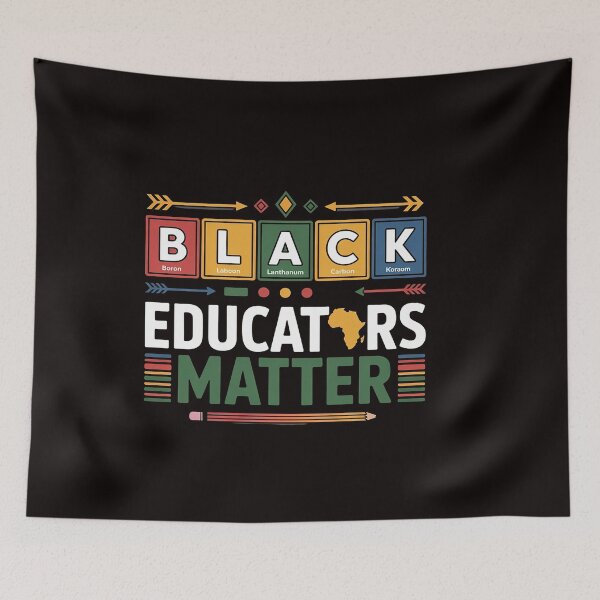 Item preview, Black Educators Matter History Month Africa American Teacher Men Women designed and sold by RatCurry.