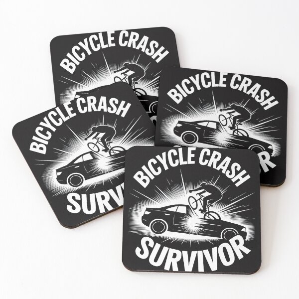Item preview, Bike Accident Get Well Bicycle Crash Survivor Recovery designed and sold by OlafLica.