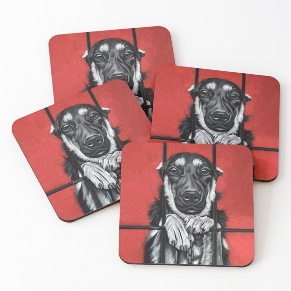 Item preview, A dog longing for freedom designed and sold by EmilyDouArt.
