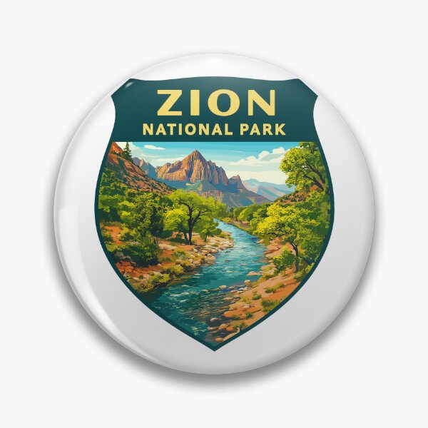 Item preview, Zion National Park Utah Canyon Sticker designed and sold by Ismeal Von.