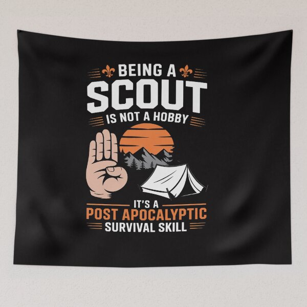 Item preview, Being A Scout Is Not A Hobby - Boys & Girls Scouts designed and sold by OlafLica.