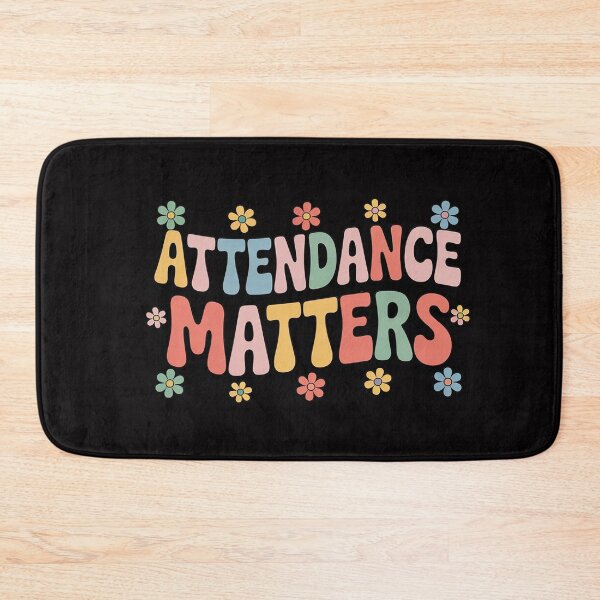 Item preview, Attendance Matters Attendance Clerk Back to School designed and sold by OlafLica.