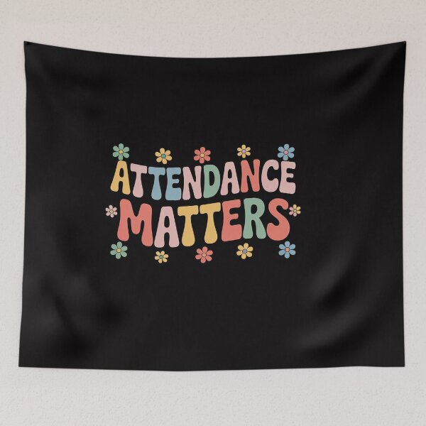 Item preview, Attendance Matters Attendance Clerk Back to School designed and sold by OlafLica.
