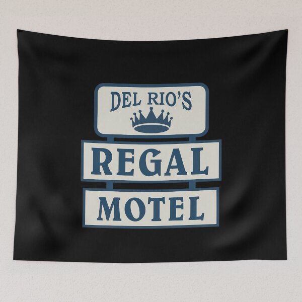 Item preview, Del Rio’s Regal Motel | Neo-Western Retro Movie Lover designed and sold by dwinburn.