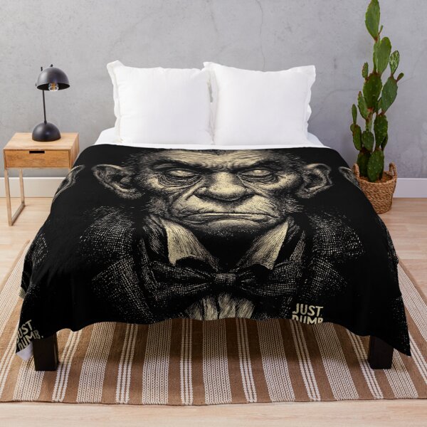 Item preview, Monkey in a suit in vintage engraving style designed and sold by Piotrek0001.