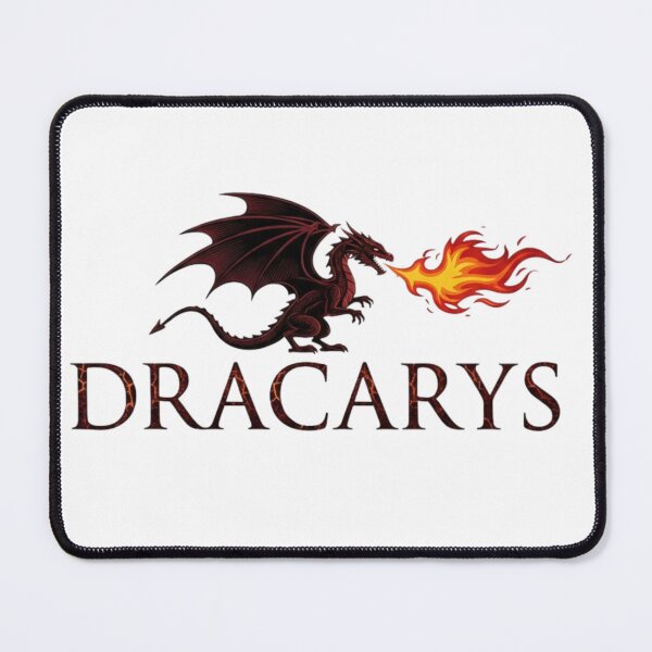 Item preview, DRACARYS – Minimalist Dragon Fire Quote Design designed and sold by TheCreativeAura.