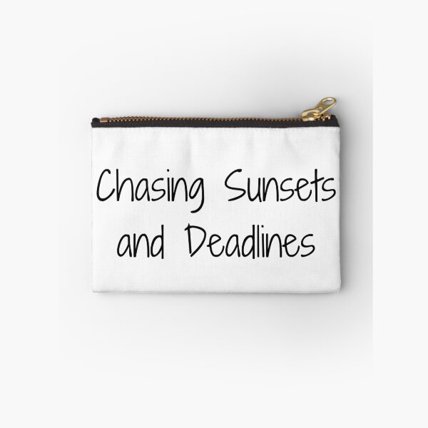 Artikelvorschau, Sonnenuntergänge und Deadlines jagen entworfen und verkauft von Ninjacatoff.