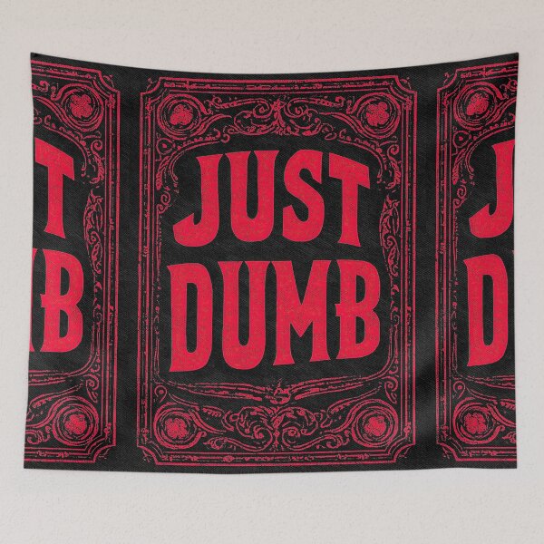 Item preview, Red vintage typographic poster with decorative border designed and sold by Piotrek0001.