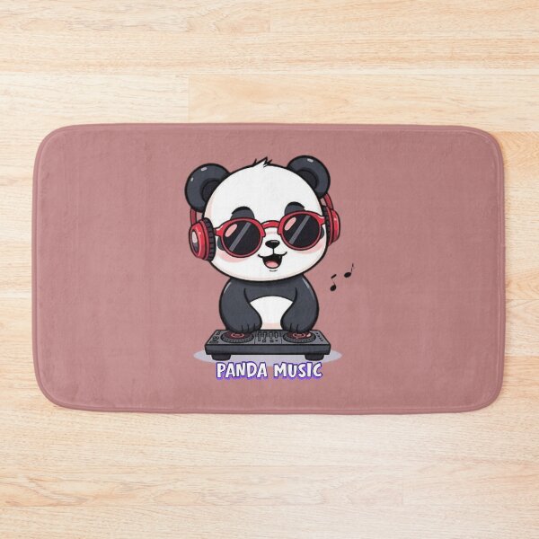 Item preview, Panda DJ - Design PANDA MUSIC | Music Art and Merchandising designed and sold by XNewStore.